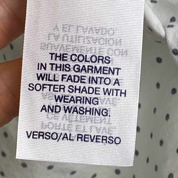 Hilfiger Button Down, Relax Fit, Collard w/Pocket, Roll Up Sleeves, Sz Large - Picture 5 of 13